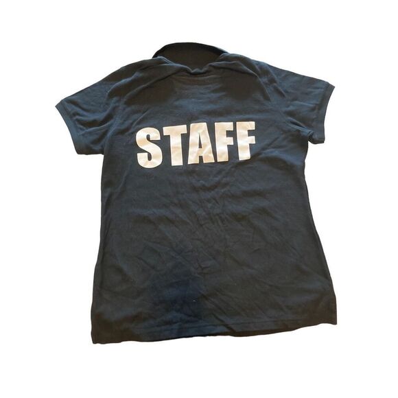 Port Authority Polo Collared T Shirt Buttons Staff Workwear Work Wisconsin - Picture 2 of 3